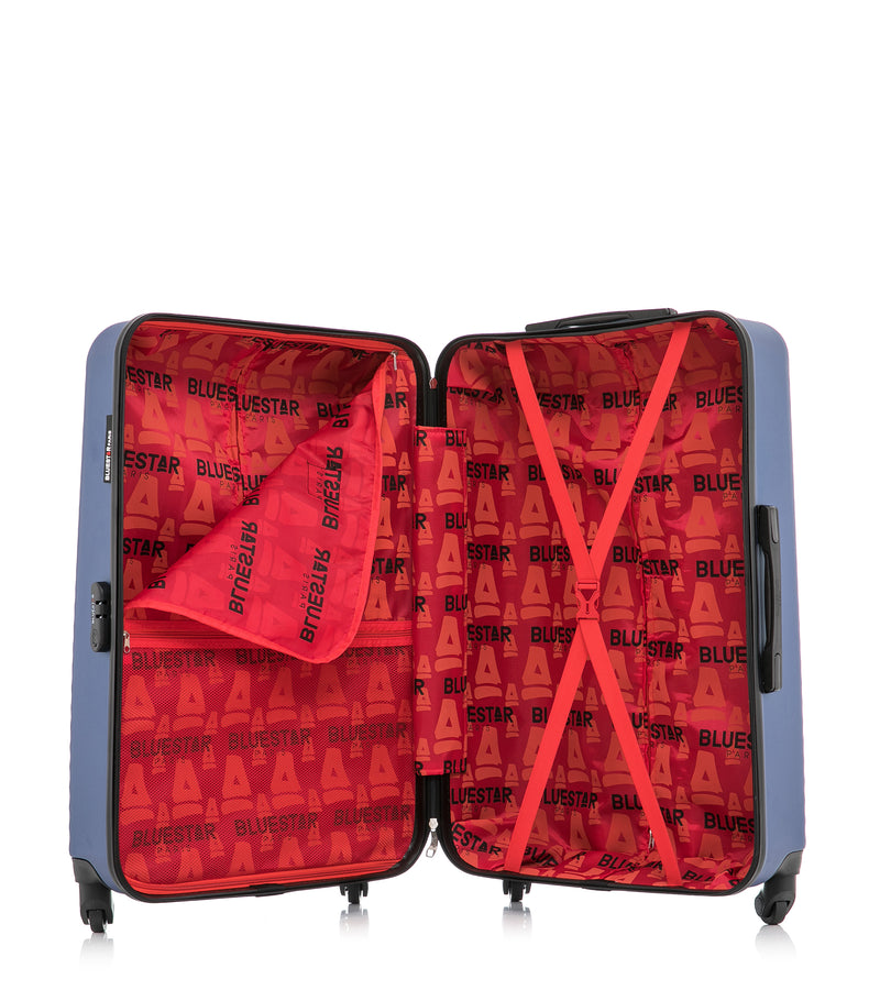 Lot de 3 - Valises grand format, weekend et vanity BRAZILIA
