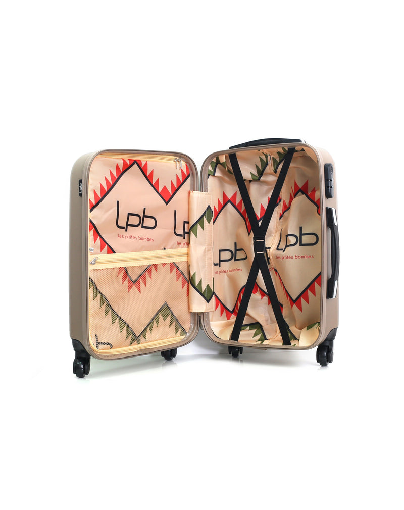 LPB LUGGAGE - Valise Cabine AMY 55 cm 4 Roues