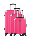 LPB LUGGAGE - Set de 3 Valises AMELIE-A 70 cm 4 Roues