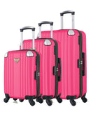 LPB LUGGAGE - Set de 3 Valises AMELIE-A 70 cm 4 Roues