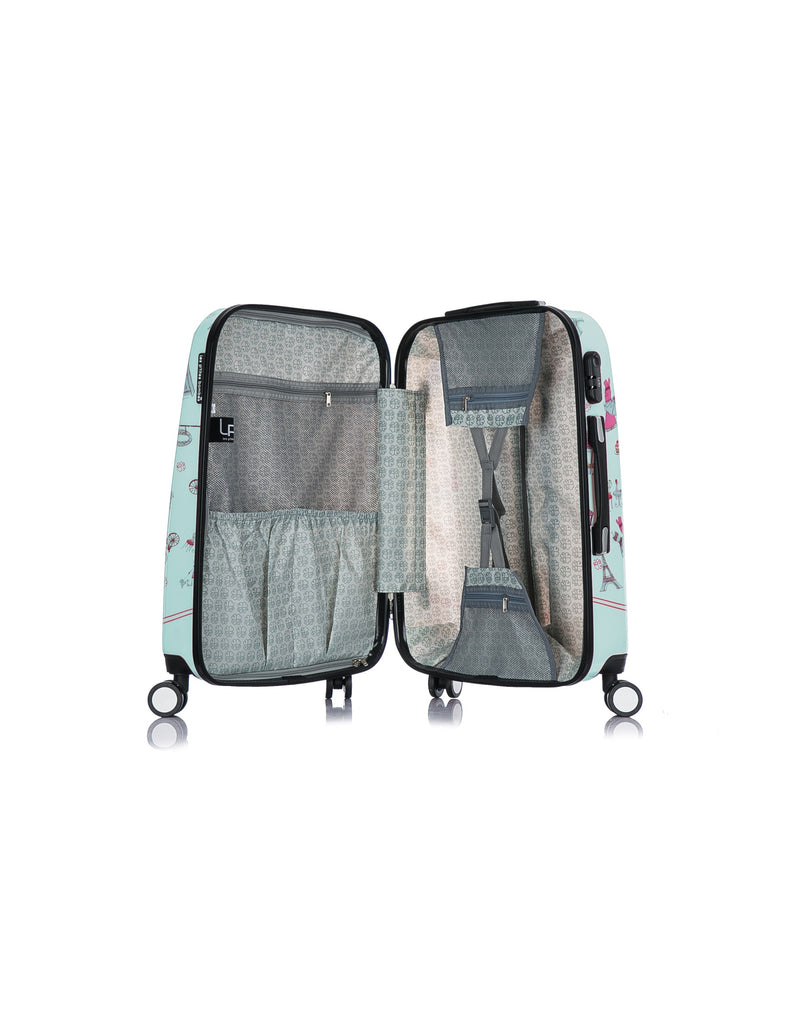 LPB LUGGAGE - Valise Cabine ALEXIA 55 cm 4 Roues