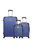 LPB LUGGAGE - Lot de 3 - Valises grand format, cabine et cabine XXS MARIANNE