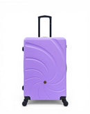Lot de 2 Valises Rigides Grand Format et Taille Moyenne SERENA