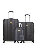LPB LUGGAGE - Lot de 3 - Valises grand format, weekend et cabine XXS MARIANNE