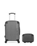 LPB LUGGAGE - Lot de 2 - Valises cabine et vanity HAMBOURG