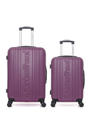 AMERICAN TRAVEL - Lot de 2 - Valises weekend et cabine SPRINGFIELD