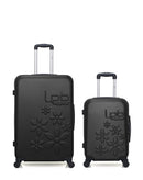 LPB LUGGAGE - Lot de 2 - Valises grand format et cabine ELEONOR