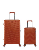 Lot de 2 Valises Rigides Grand Format et Cabine XS SEATTLE