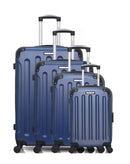 BLUESTAR - Set de 4 Valises MADRID-M