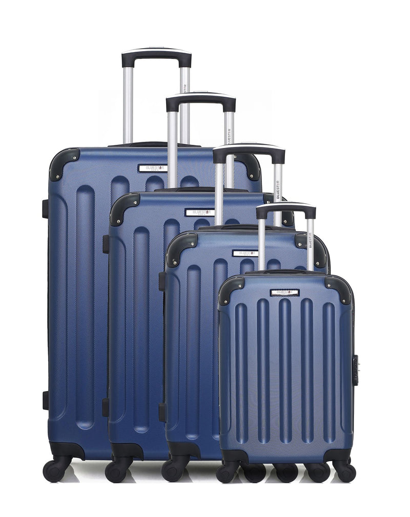 BLUESTAR - Set de 4 Valises MADRID-M 75 cm 4 Roues