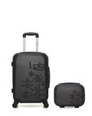 Lot de 2 - Valise cabine et vanity ELEONOR