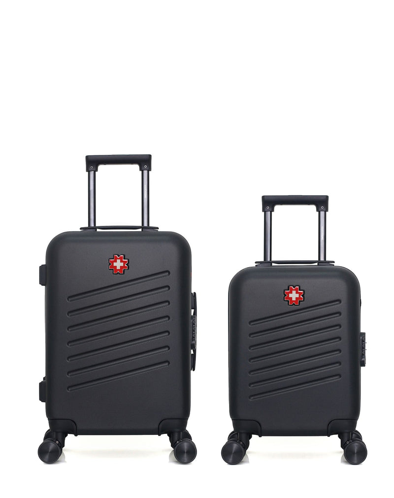 SWISS KOPPER - LOT DE 2 - Valises cabine et cabine XXS ZURICH