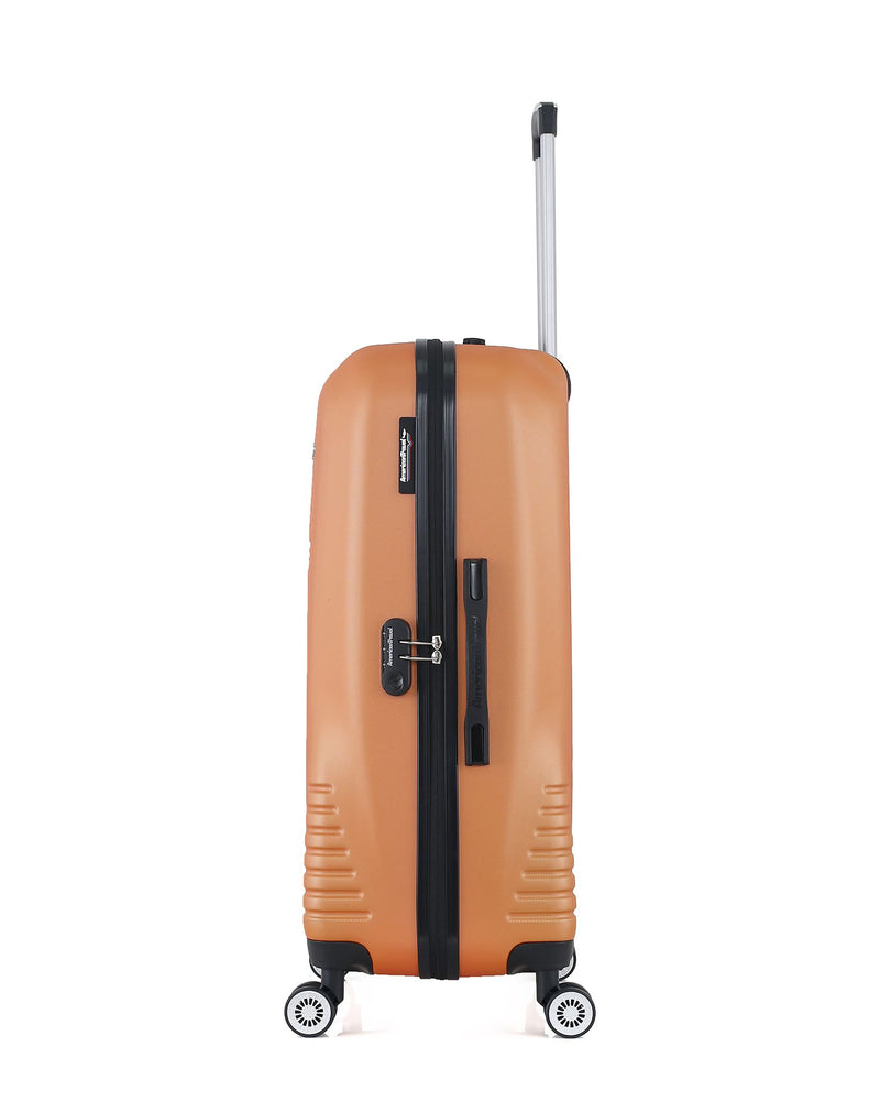 AMERICAN TRAVEL - LOT DE 3 - Valises grand format, weekend et cabine DC