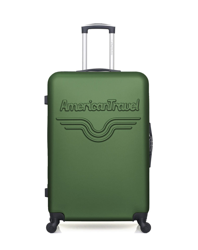 AMERICAN TRAVEL - LOT DE 3 - Valises grand format, cabine et vanity CHELSEA