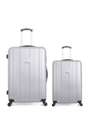 Lot de 2 Valises Rigides Grand Format et Cabine ATLANTA