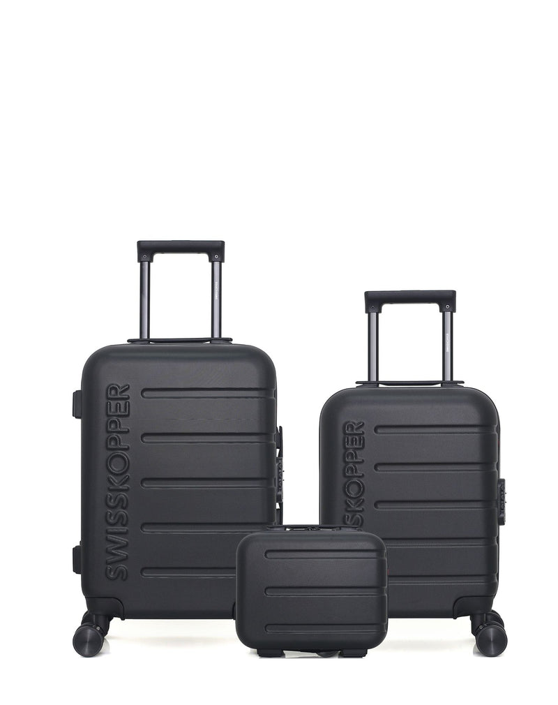 SWISS KOPPER - LOT DE 3 - Valises cabine, cabine XXS et vanity AIGLE