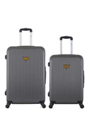 LPB LUGGAGE - Lot de 2 - Valises grand format et weekend AGATA