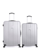 Lot de 2 Valises Rigides Grand Format et Taille Moyenne ATLANTA