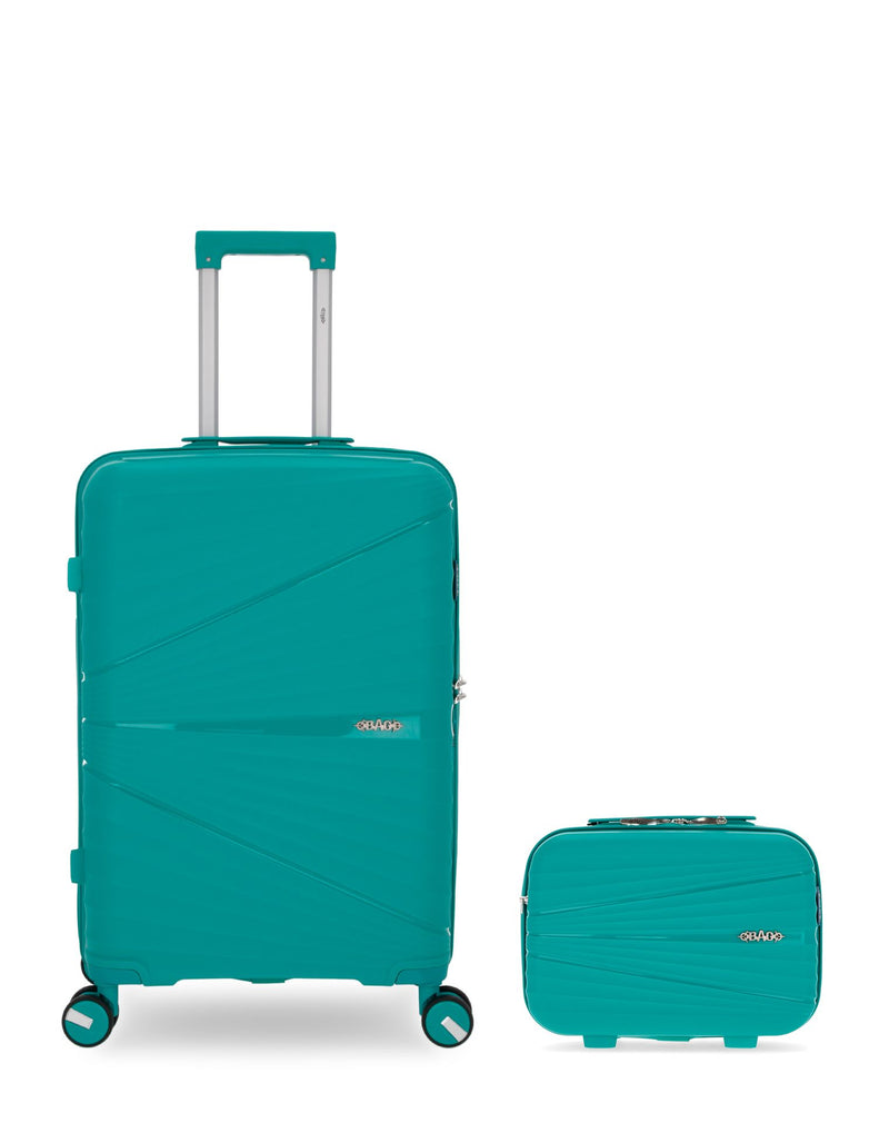 OBAGO - LOT DE 2 - Valises weekend et grand vanity VELA