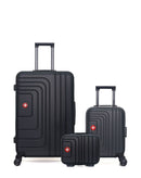 SWISS KOPPER - LOT DE 3 - Valise Grand Format, Valise Cabine XXS et Vanity RUTI