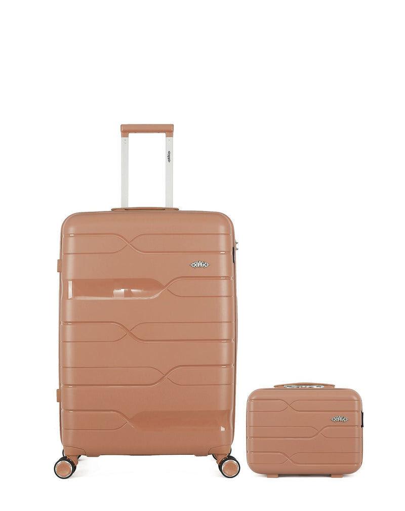 OBAGO - LOT DE 2 - Valises grand format et grand vanity PEGASE