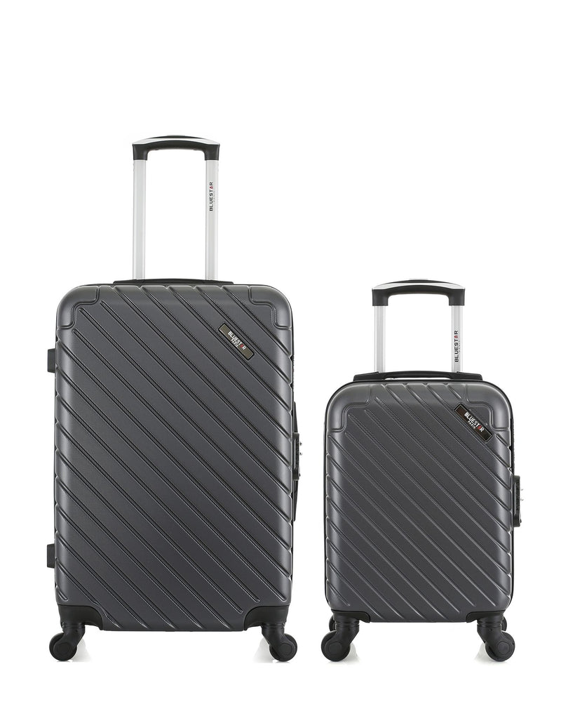 BLUESTAR - Lot de 2 - Valise weekend et valise cabine XXS CITE