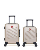 SWISS KOPPER - LOT DE 2 - Valise Cabine et Valise Cabine XXS ZURICH