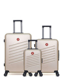 SWISS KOPPER - LOT DE 3 - Valise Grand Format, Valise Week-end et Valise Cabine XXS ZURICH