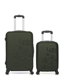 Lot de 2 Valises Rigides Taille Moyenne et Cabine XXS ELEONOR