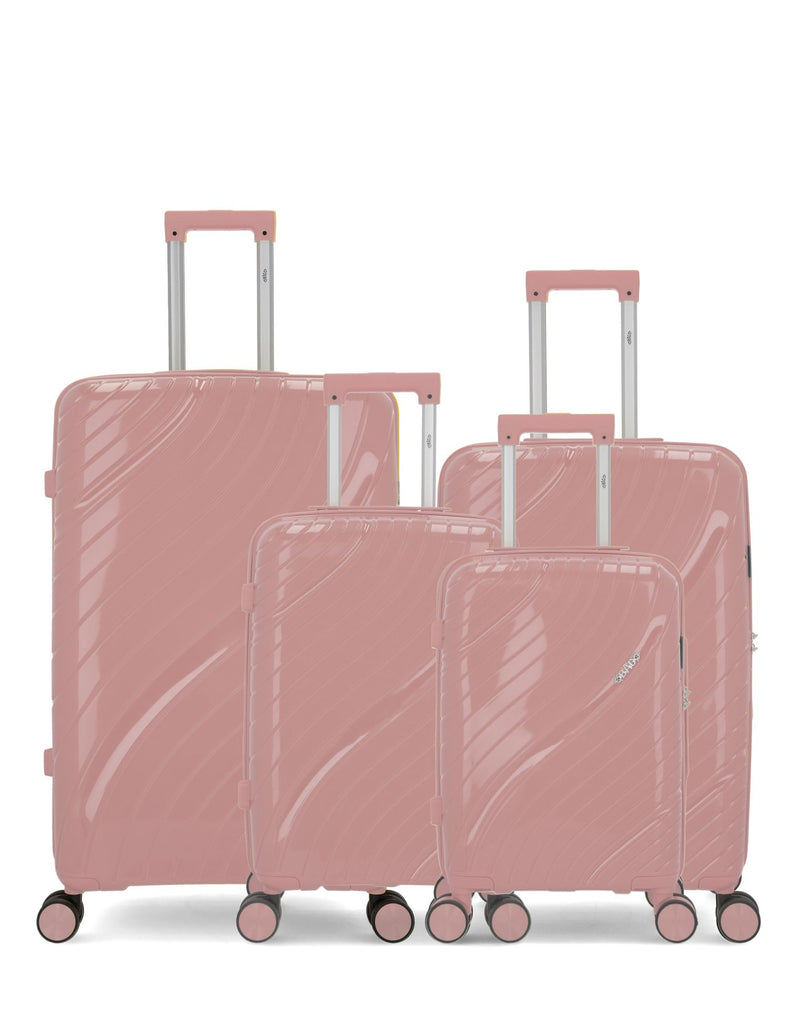 OBAGO - LOT DE 4 - Valises grand format, weekend, cabine et cabine XS LYRA