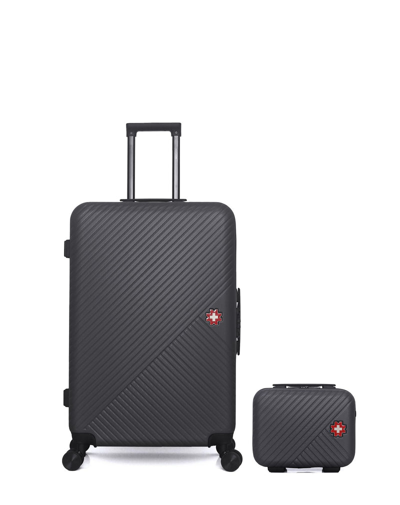 SWISS KOPPER  -  Lot de 2  -  Valise grand format et vanity SPIEZ