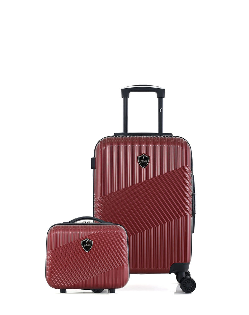 Lot de 2 - Valise cabine et vanity PETER