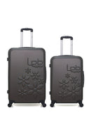 Lot de 2 - Valises grand format et weekend ELEONOR