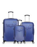 AMERICAN TRAVEL - LOT DE 3 - Valises grand format, weekend et cabine DC