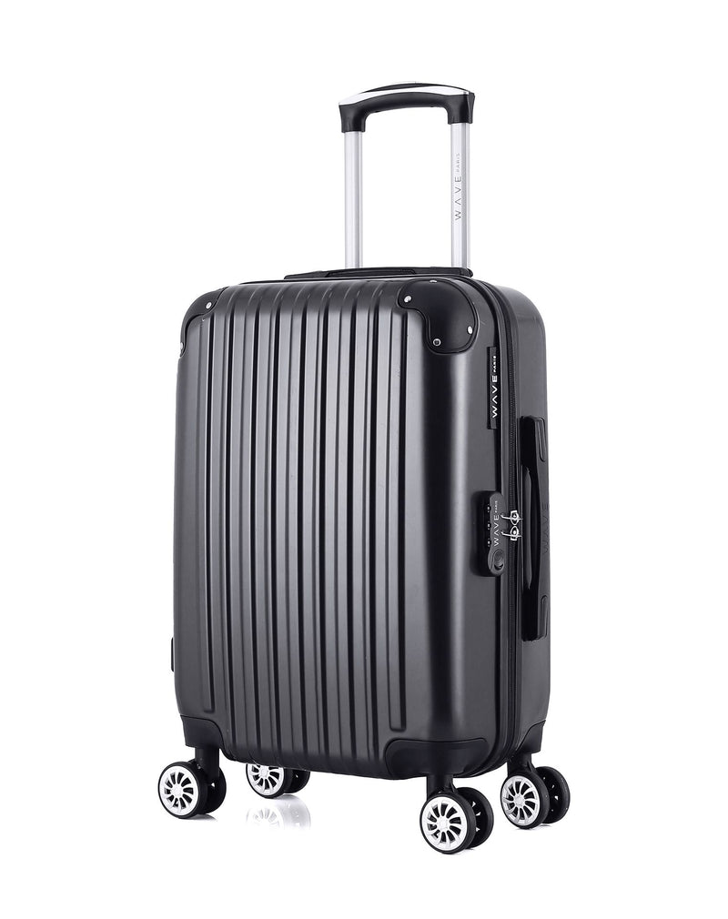 WAVE PARIS - Valise Cabine ABS/PC DENALI  4 Roues 55 cm