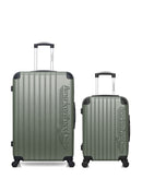 AMERICAN TRAVEL - LOT DE 2 - Valises grand format et cabine BUDAPEST