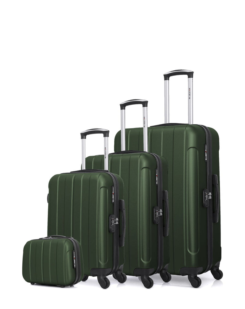 BLUESTAR - Set de 4 Valises NAPOLI-C 75 cm 4 Roues