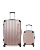 AMERICAN TRAVEL - LOT DE 2 - Valises grand format et cabine XXS BUDAPEST