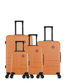 SWISS KOPPER - LOT DE 4 - Valises grand format, weekend, cabine et cabine XXS USTER