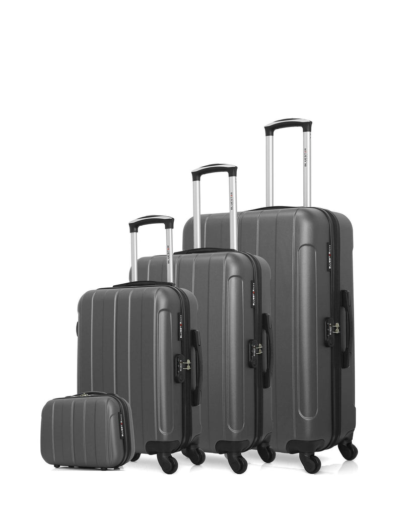 BLUESTAR - Set de 4 Valises NAPOLI-C 75 cm 4 Roues