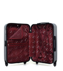 AMERICAN TRAVEL - Lot de 3 - Valises grand format, weekend et cabine XXS QUEENS