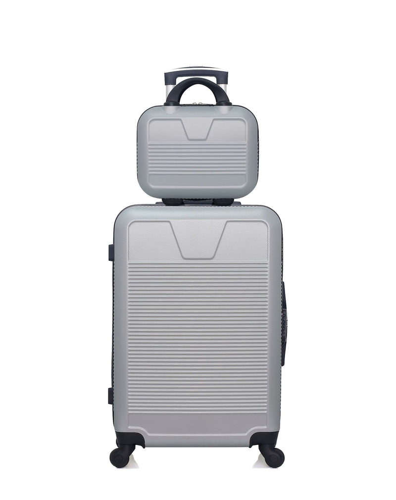 WAVE PARIS - Lot de 2 - Valise weekend et vanity SELENGA