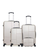 HERO - LOT DE 4 - Valises grand format, weekend, cabine et vanity CORONADO