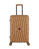 Lot de 2 Valises Rigides Taille Moyenne et Cabine XS ODEON