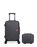 SWISS KOPPER - LOT DE 2 - Valise Cabine et Vanity SPIEZ