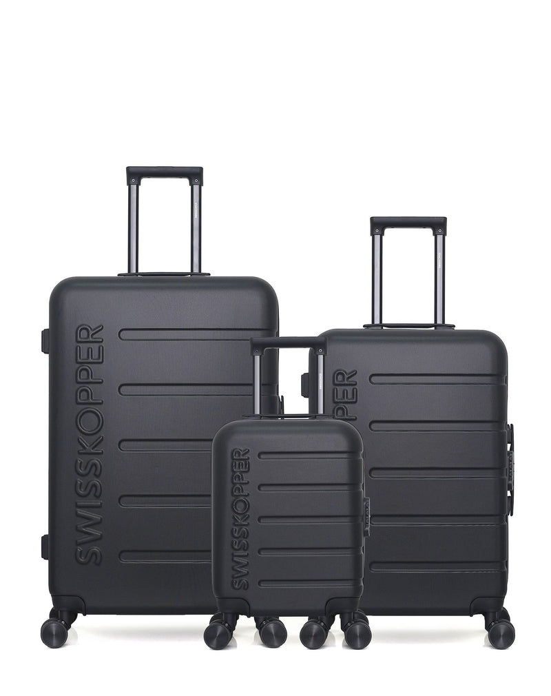 SWISS KOPPER - LOT DE 3 - Valises grand format, weekend et cabine XXS AIGLE