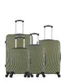HERO - Lot de 4 - Valises grand format, weekend, cabine et cabine XXS LAGOS