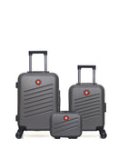 SWISS KOPPER - LOT DE 3 - Valise Cabine, Valise Cabine XXS et Vanity ZURICH
