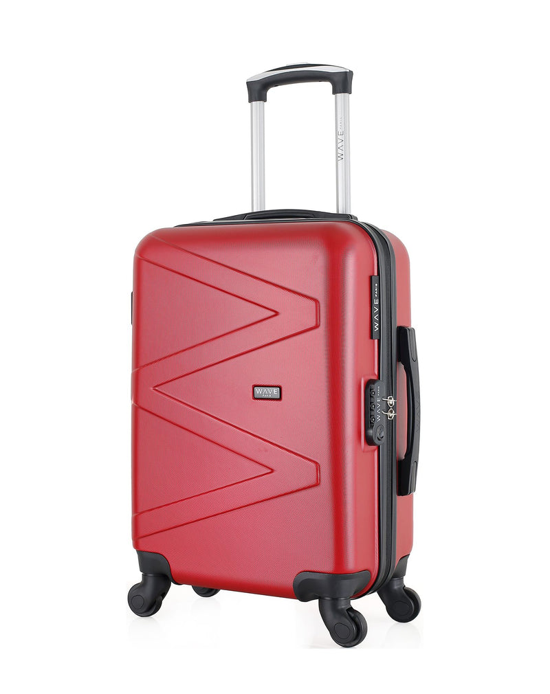 WAVE PARIS - Valise Cabine ABS AMAZONE 4 Roues 55 cm