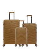 Lot de 3 Valises Rigides Grand Format, Taille Moyenne et Cabine XS SEATTLE